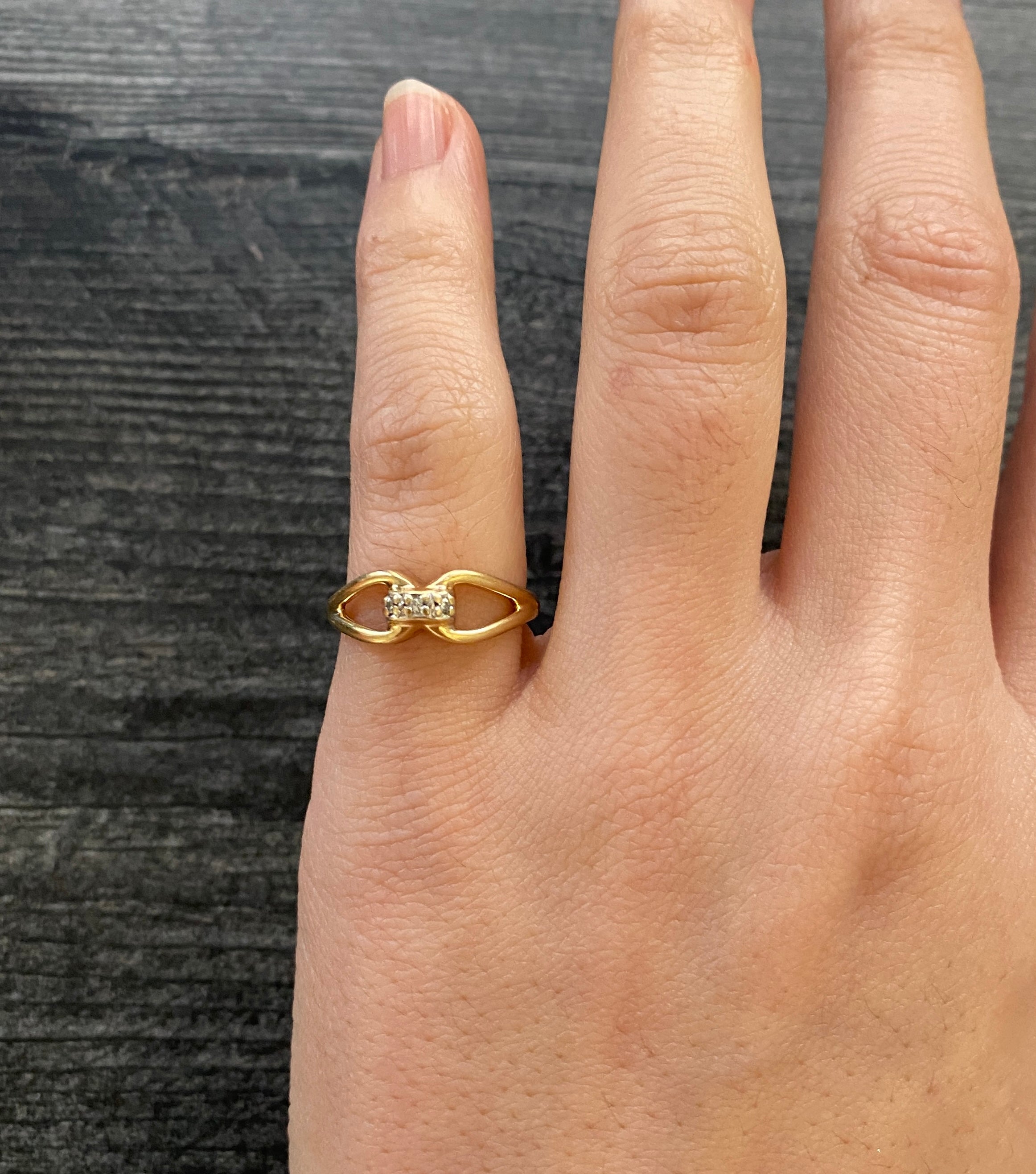 Gleaming Gold Infinity Ring - Plante Jewelers
